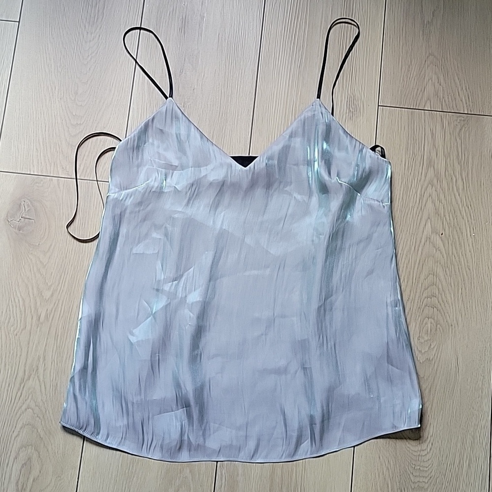 RAG&BONE Metallic Silver Camisole size 4